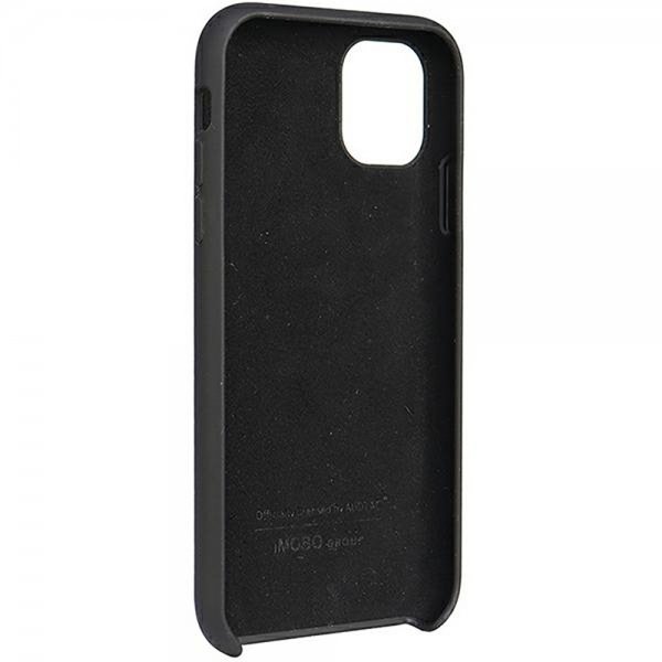 Audi iPhone 11 -silikonikuori, musta
