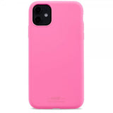 holdit iPhone 11 Silikonisuojakuori Bright Pink