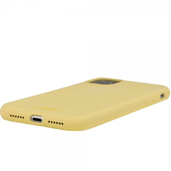 holdit iPhone 11 Silikonikuori Keltainen