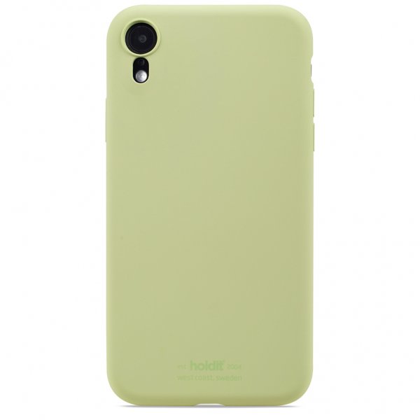 holdit iPhone Xr Silikonikuori Kiwi