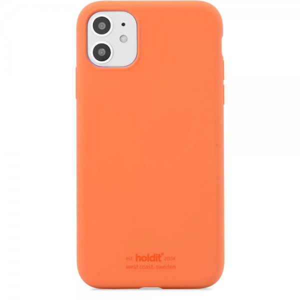 holdit iPhone 11 Silikonikuori Oranssi