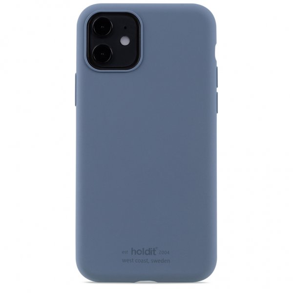 holdit iPhone 11 Silikonisuojakuori Pacific Blue