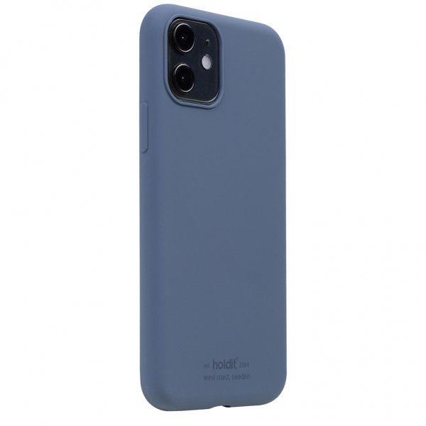 holdit iPhone 11 Silikonisuojakuori Pacific Blue