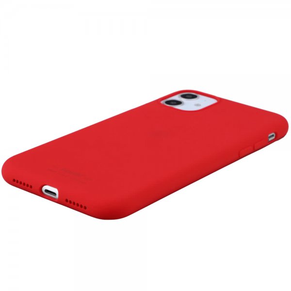 holdit iPhone 11 Silikonisuojakuori Ruby Red
