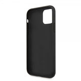 Guess iPhone 11 -suojakuori Stripe Cover Harmaa