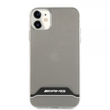 AMG iPhone 11 Kuori Vaakaraidat Kirkas Musta