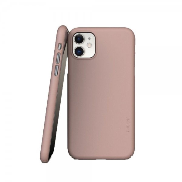 Nudient iPhone 11 -suojakuori Thin Case V3 Dusty Pink