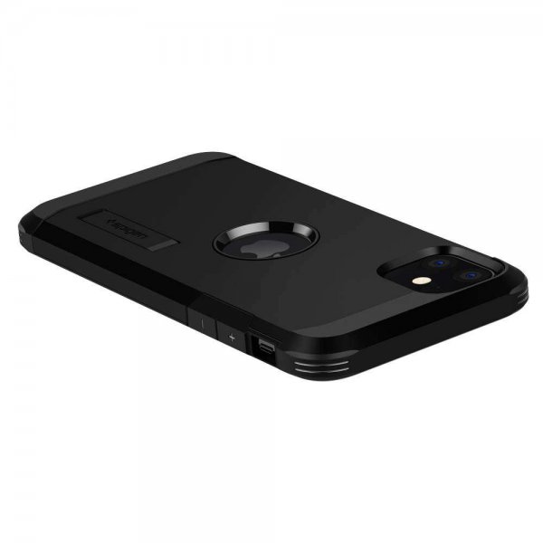 Spigen iPhone 11 -suojakuori Tough Armor, musta