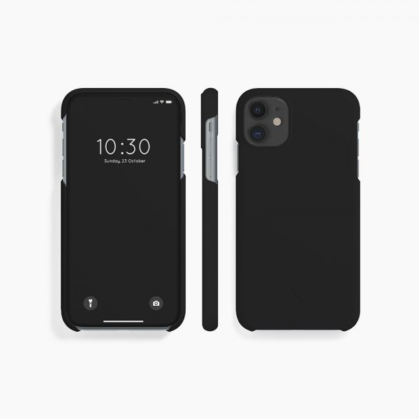 agood company iPhone 11 Kuori Kasvipohjainen Charcoal Musta