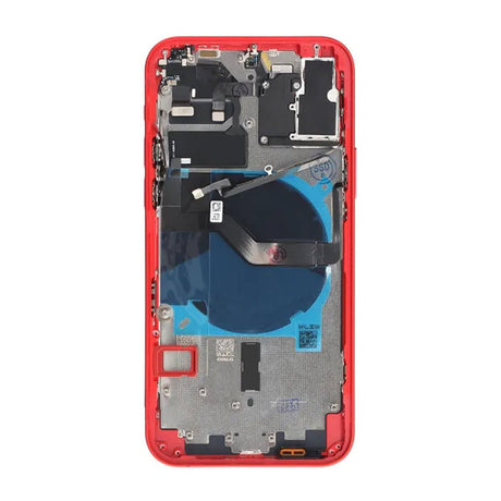 iPhone 12:n takakansi täydellisellä OEM-kehyksellä – Punainen