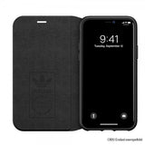 Adidas iPhone 12 Mini Kotelo Kirjakotelo Valkoinen