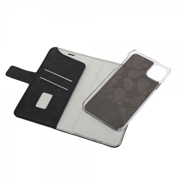 Onsala iPhone 12 Mini Suojakotelo Fashion Edition Irrotettava Kuori Midnight Black