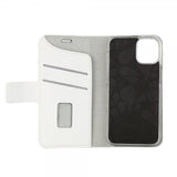Onsala iPhone 12 Mini Suojakotelo Fashion Edition Irrotettava Kuori Saffiano Valkoinen