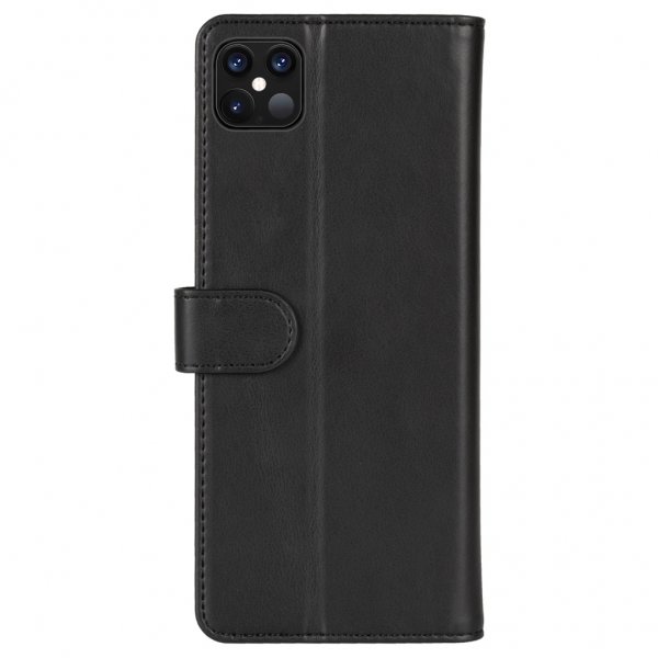 Krusell iPhone 12/iPhone 12 Pro Kotelo PhoneWallet Musta