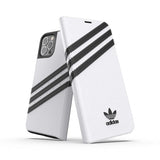 Adidas iPhone 12/iPhone 12 Pro Kotelo Kirjanmallinen Kotelo Valkoinen