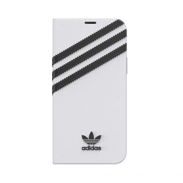 Adidas iPhone 12/iPhone 12 Pro Kotelo Kirjanmallinen Kotelo Valkoinen