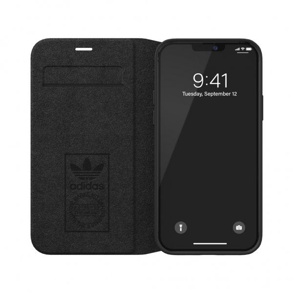 Adidas iPhone 12/iPhone 12 Pro Kotelo Kirjanmallinen Kotelo Valkoinen