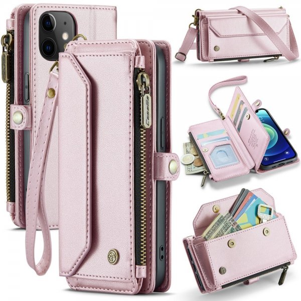 CaseMe iPhone 12/iPhone 12 Pro Kotelo C36 Series Pinkki