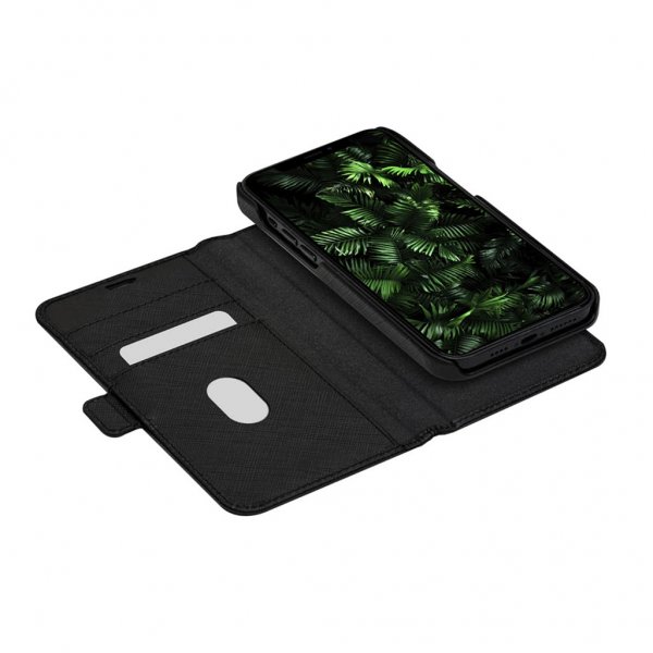 dbramante1928 iPhone 12/iPhone 12 Pro Kotelo New York Irrotettava kuori Night Black