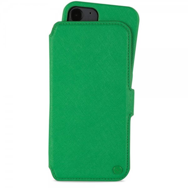 holdit iPhone 12/iPhone 12 Pro Kotelo Wallet Case Magnet Stockholm Grass Green