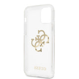 Guess iPhone 12/iPhone 12 Pro Kuori 4G Logo Kulta Kirkas