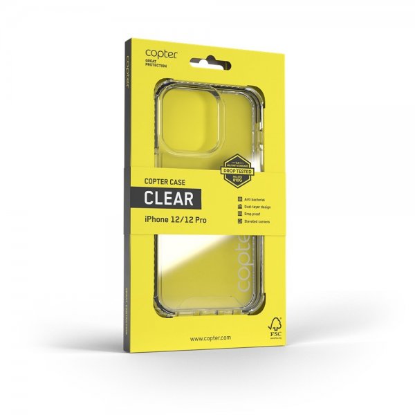 Copter iPhone 12/iPhone 12 Pro -kuori Copter Case Transparent