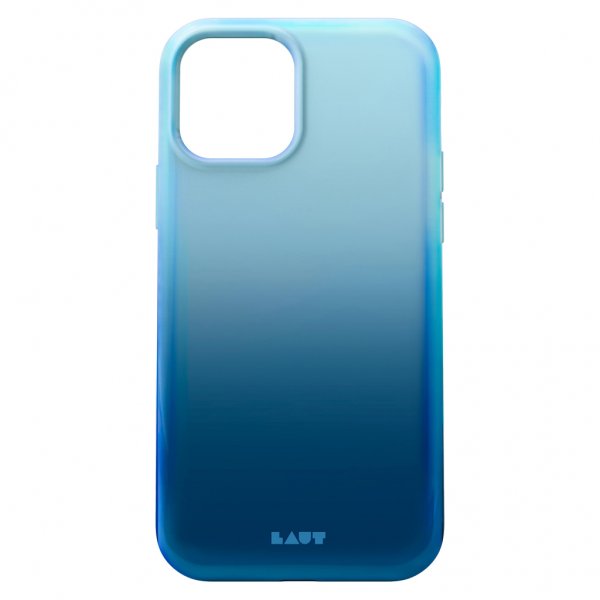 LAUT iPhone 12/iPhone 12 Pro -suojakuori HUEX FADES Electric Blue