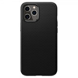 Spigen iPhone 12/iPhone 12 Pro Kuori Liquid Air Matte Black