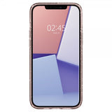 Spigen iPhone 12/iPhone 12 Pro -kuori Liquid Crystal Glitter Rose Quartz
