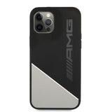 AMG iPhone 12/iPhone 12 Pro Kotelo Liquid Silicone Harmaa