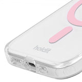 holdit iPhone 12/iPhone 12 Pro -kuoret MagSafe Case vaaleanpunainen läpinäkyvä