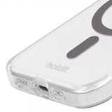 holdit iPhone 12/iPhone 12 Pro -kuori MagSafe Case Space Gray Transparent
