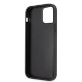 Guess iPhone 12/iPhone 12 Pro Kuori Metal Logo Harmaa
