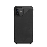 Urban Armor Gear (UAG) iPhone 12/iPhone 12 Pro Suojakuori Metropolis LT Leather Musta