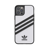 Adidas iPhone 12/iPhone 12 Pro Suojakuori Moulded Case PU Valkoinen