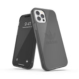 Adidas iPhone 12/iPhone 12 Pro Kuori Suojakuori Kirkas Kotelo Musta