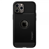 Spigen iPhone 12/iPhone 12 Pro Kuori Rugged Armor Matte Black