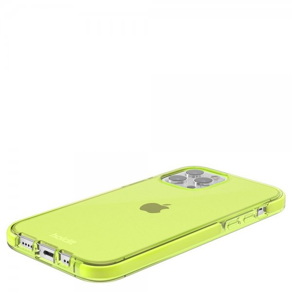 holdit iPhone 12/iPhone 12 Pro Kuori Seethru Acid Green