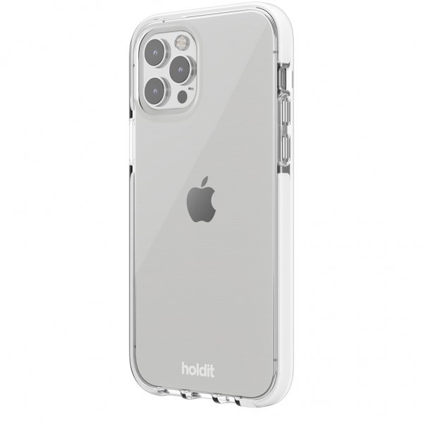holdit iPhone 12/iPhone 12 Pro Seethru Valkoinen