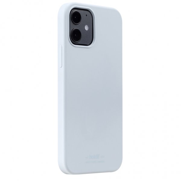 holdit iPhone 12/iPhone 12 Pro Silikonikuori Mineral Blue