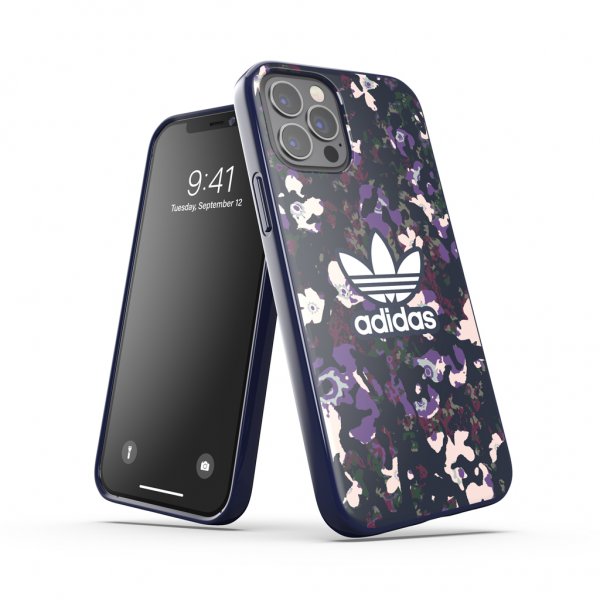 Adidas iPhone 12/iPhone 12 Pro Kuori Snap Kotelo Graafinen AOP Collegiate Navy/Active Purple