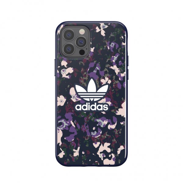Adidas iPhone 12/iPhone 12 Pro Kuori Snap Kotelo Graafinen AOP Collegiate Navy/Active Purple