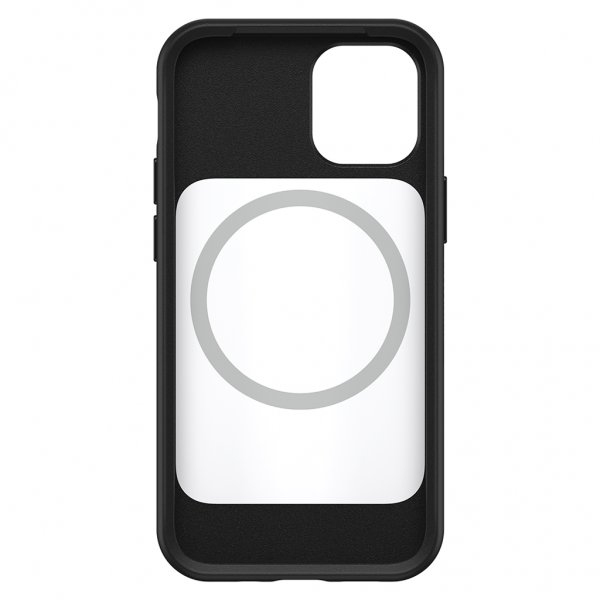 Otterbox iPhone 12/iPhone 12 Pro -kuori Symmetry Plus, musta