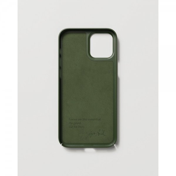 Nudient iPhone 12/iPhone 12 Pro Kuori Thin Case MagSafe Pine Green