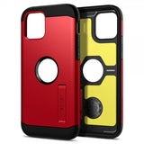 Spigen iPhone 12/iPhone 12 Pro Suojakuori Tough Armor Punainen