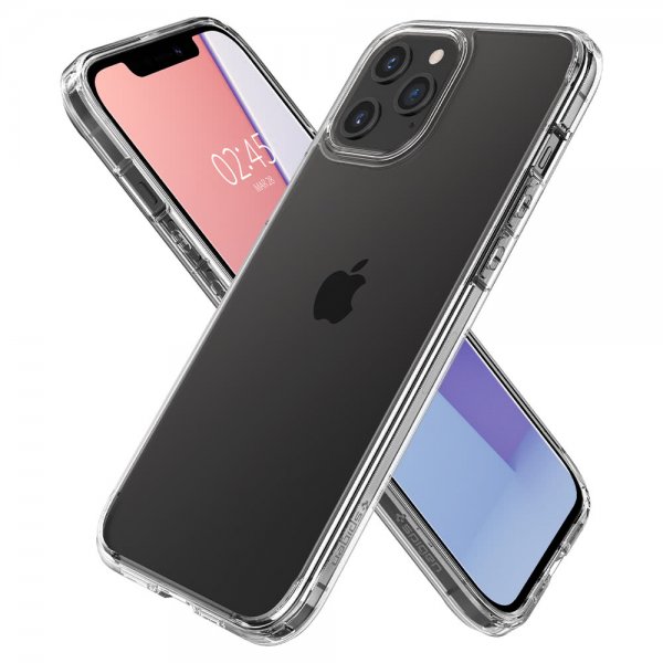 Spigen iPhone 12/iPhone 12 Pro Kuori Ultra Hybrid Crystal Clear
