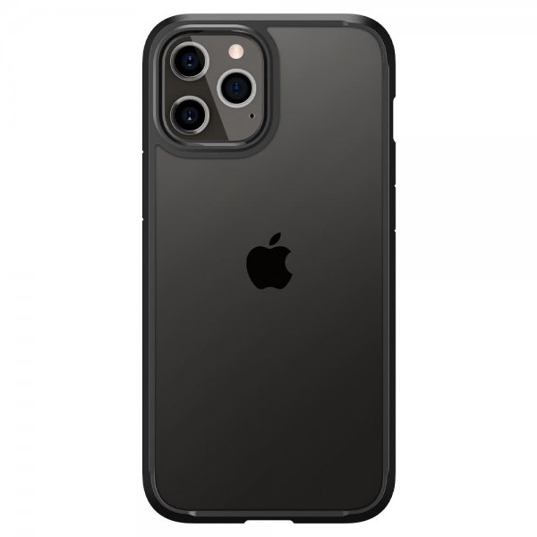 Spigen iPhone 12/iPhone 12 Pro Kuori Ultra Hybrid Matte Black