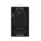 Celly iPhone 12/iPhone 12 Pro Kotelo ULTRAMAG Musta