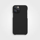 agood company iPhone 12/iPhone 12 Pro Kuori Kasvipohjainen Charcoal Musta