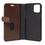 Buffalo iPhone 12/iPhone 12 Pro Kotelo Buffalo Irrotettava kuori Ruskea